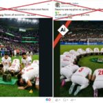 AI-Generated Images of Iranian Footballers Praying at World Cup Mislead Online