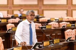 MDP MP removed from Parliament after protest over Thilafushi waste transfer