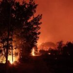 Wildfires spread in Spain and France as heatwave continues