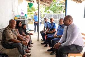 Minister Ihsaan And Police Chief Visit Parents Of Missing Sergeant