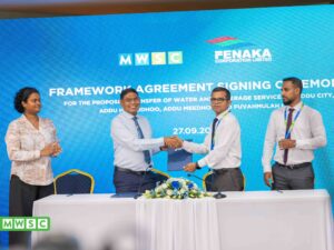 Water And Sewerage Services In Addu And Fuvahmulah Moving To MWSC