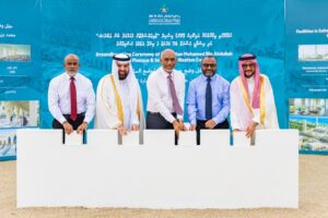 President Muizzu Lays Foundation For Largest Mosque In Maldives At Hulhumalé
