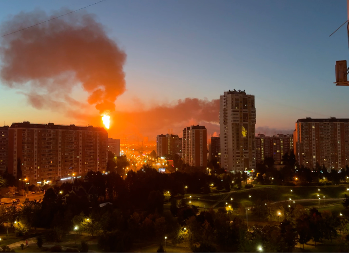 Mass Ukrainian drone attack hits Moscow and other Russian regions